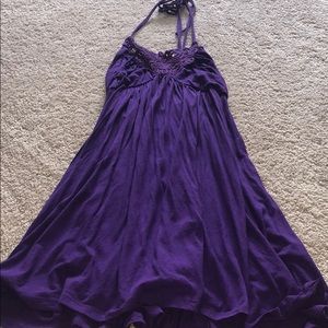 Purple dress